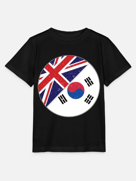 Korea - Stanley/Stella Kinder T-Shirt MINI CREATOR - Schwarz