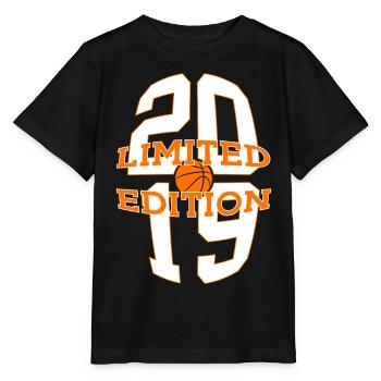 7E ANNIVERSAIRE BASKETBALL 2019 ÉDITION LIMITÉE - T-shirt bio MINI CREATOR Stanley/Stella Enfant - noir - Devant - Mikhail (115cm)