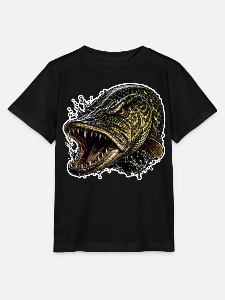 Hechtangeln - Stanley/Stella Kinder T-Shirt MINI CREATOR - Schwarz