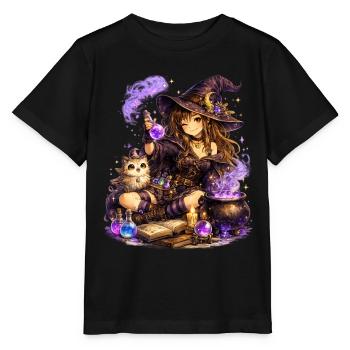 Magical Girl – Potion magique pleine de fantaisie - T-shirt bio MINI CREATOR Stanley/Stella Enfant - noir - Devant - Mikhail (115cm)