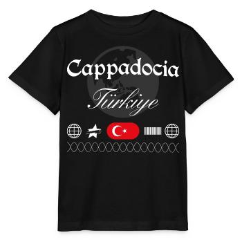Kappadokien Türkei Streetwear Reise Souvenir - Stanley/Stella Kinder T-Shirt MINI CREATOR  - Schwarz - Vorne - Mikhail (115cm)