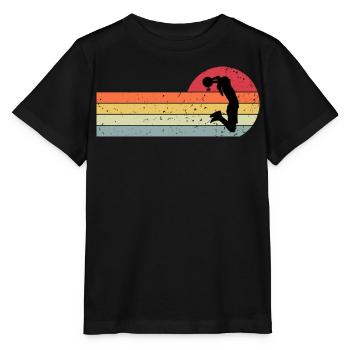 Basketteur - T-shirt bio MINI CREATOR Stanley/Stella Enfant - noir - Devant - Mikhail (115cm)