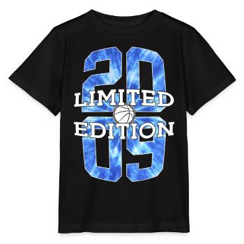 LIMITED EDITION 2009 BASKETBALL 17. GEBURTSTAG - Stanley/Stella Kinder T-Shirt MINI CREATOR  - Schwarz - Vorne - Mikhail (115cm)