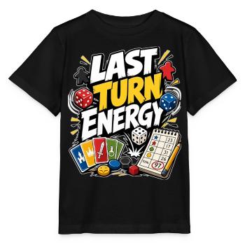 LAST TURN ENERGY - Stanley/Stella MINI CREATOR Kids’ T-Shirt - black - Front - Mikhail (115cm)