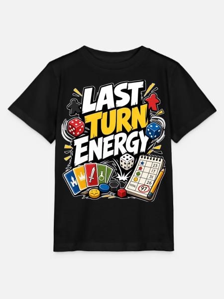 LAST TURN ENERGY - Stanley/Stella Kinder T-Shirt MINI CREATOR - Schwarz