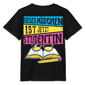Dieses Mädchen Ist Jetzt Studentin Studium - Stanley/Stella Kinder T-Shirt MINI CREATOR  - Schwarz - Vorne - Mikhail (115cm)