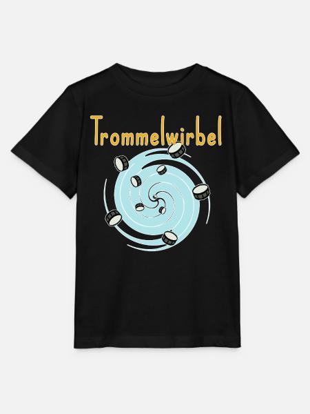 Trommelwirbel zweideutig Wortwitz - Stanley/Stella Kinder T-Shirt MINI CREATOR - Schwarz