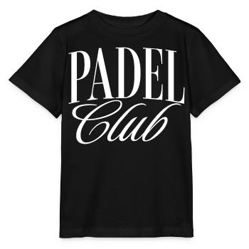 Padel - T-shirt bio MINI CREATOR Stanley/Stella Enfant - noir - Devant - Mikhail (115cm)