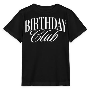 Birthday CLub - Stanley/Stella MINI CREATOR Kids’ T-Shirt - black - Front - Mikhail (115cm)