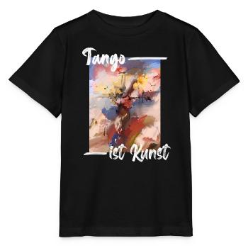 Tango ist Kunst - Stanley/Stella Kinder T-Shirt MINI CREATOR  - Schwarz - Vorne - Mikhail (115cm)