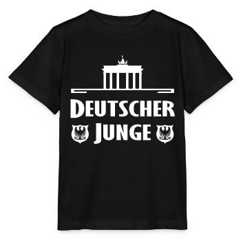 Historische Berliner Silhouette - Stanley/Stella Kinder T-Shirt MINI CREATOR  - Schwarz - Vorne - Mikhail (115cm)