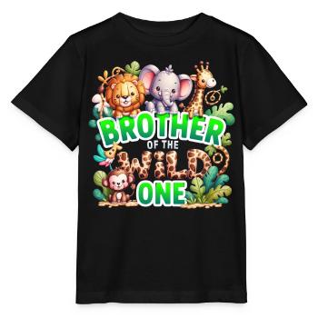Frère du Sauvage - T-shirt bio MINI CREATOR Stanley/Stella Enfant - noir - Devant - Mikhail (115cm)
