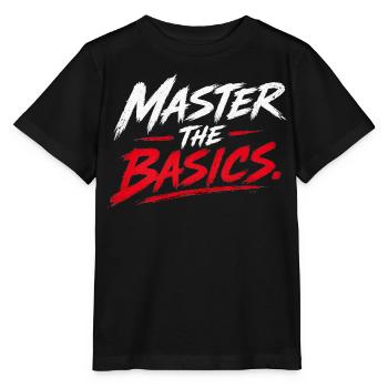 Meistere Die Basics - Stanley/Stella Kinder T-Shirt MINI CREATOR  - Schwarz - Vorne - Mikhail (115cm)