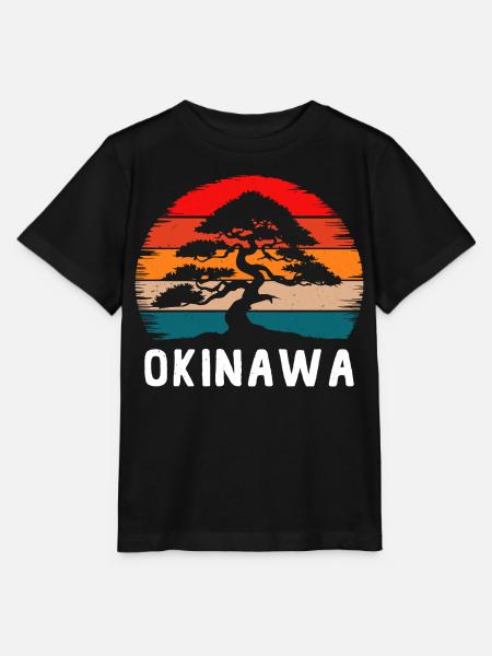 Okinawa Japan - Stanley/Stella Kinder T-Shirt MINI CREATOR  - Schwarz