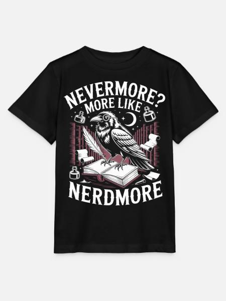 Rabe Nevermore Parodie - Stanley/Stella Kinder T-Shirt MINI CREATOR - Schwarz