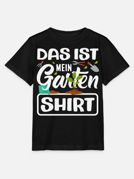Das Ist Mein Garten - Stanley/Stella Kinder T-Shirt MINI CREATOR - Schwarz