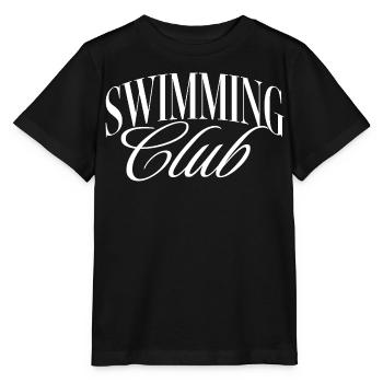 Swimming club - Stanley/Stella MINI CREATOR Kids’ T-Shirt - black - Front - Mikhail (115cm)