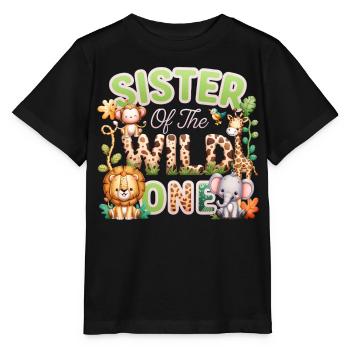 Sœur du Sauvage - T-shirt bio MINI CREATOR Stanley/Stella Enfant - noir - Devant - Mikhail (115cm)