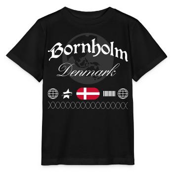Bornholm Dänemark Streetwear Reise Souvenir - Stanley/Stella Kinder T-Shirt MINI CREATOR  - Schwarz - Vorne - Mikhail (115cm)