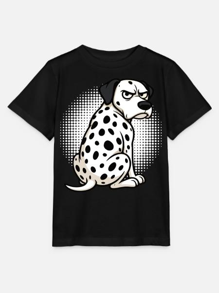 Dalmatiner Dalmatinerhalter Dalmatinerbesitzer - Stanley/Stella Kinder T-Shirt MINI CREATOR - Schwarz