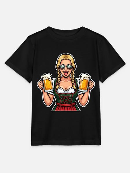 Bayerisches Volksfest - Stanley/Stella Kinder T-Shirt MINI CREATOR - Schwarz