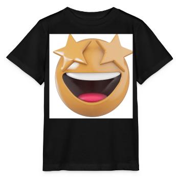 Observation des étoiles Rires - T-shirt bio MINI CREATOR Stanley/Stella Enfant - noir - Devant - Mikhail (115cm)