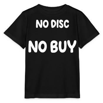 no disc no buy - T-shirt bio MINI CREATOR Stanley/Stella Enfant - noir - Devant - Mikhail (115cm)