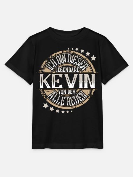 Kevin - Stanley/Stella Kinder T-Shirt MINI CREATOR  - Schwarz