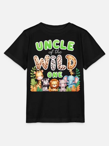 Onkel des Wilden - Stanley/Stella Kinder T-Shirt MINI CREATOR - Schwarz