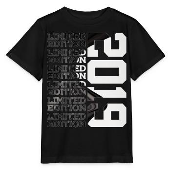 7 ANS ÉDITION LIMITÉE 2019 7E ANNIVERSAIRE - T-shirt bio MINI CREATOR Stanley/Stella Enfant - noir - Devant - Mikhail (115cm)