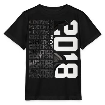 8 ANS ÉDITION LIMITÉE 8E ANNIVERSAIRE 2018 - T-shirt bio MINI CREATOR Stanley/Stella Enfant - noir - Devant - Mikhail (115cm)