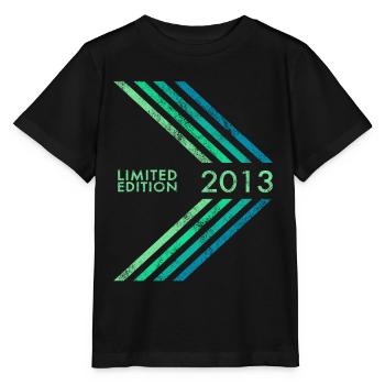 Édition limitée 2013 anniversaires garçons et filles - T-shirt bio MINI CREATOR Stanley/Stella Enfant - noir - Devant - Mikhail (115cm)