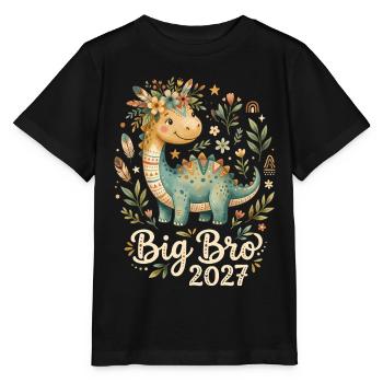 Big Brother Dino 2027 Boho - Stanley/Stella MINI CREATOR Kids’ T-Shirt - black - Front - Mikhail (115cm)