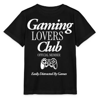 Club des amateurs de jeux vidéo - T-shirt bio MINI CREATOR Stanley/Stella Enfant - noir - Devant - Mikhail (115cm)
