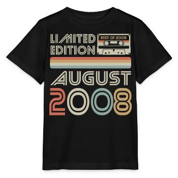 Cassette | Best of August 2008 | Limited Edition - Stanley/Stella MINI CREATOR Kids’ T-Shirt - black - Front - Mikhail (115cm)