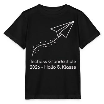 Grundschulabschluss 2026 5. Klasse - Stanley/Stella Kinder T-Shirt MINI CREATOR  - Schwarz - Vorne - Mikhail (115cm)