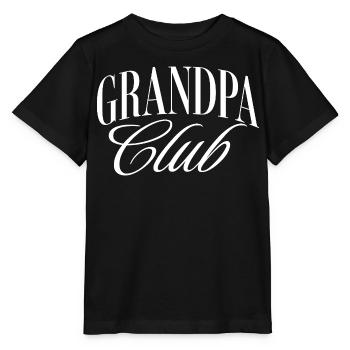 Grandpa Club - Stanley/Stella Kinder T-Shirt MINI CREATOR  - Schwarz - Vorne - Mikhail (115cm)