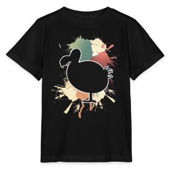 Dodo - Stanley/Stella Kinder T-Shirt MINI CREATOR  - Schwarz - Vorne - Mikhail (115cm)