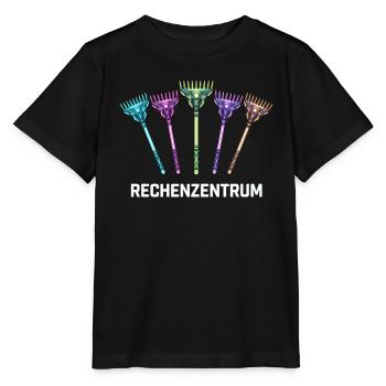 Rechenzentrum Gärtner Garten Gartenarbeit - Stanley/Stella Kinder T-Shirt MINI CREATOR  - Schwarz - Vorne - Mikhail (115cm)