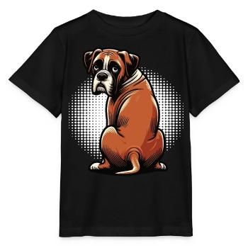 Boxer Boxer Holder Boxer Dog Boxer Owner Boxer Fan - Stanley/Stella MINI CREATOR Kids’ T-Shirt - black - Front - Mikhail (115cm)