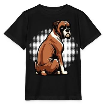 Boxer Boxer Holder Boxer Dog Boxer Owner Boxer Fan - Stanley/Stella MINI CREATOR Kids’ T-Shirt - black - Front - Mikhail (115cm)