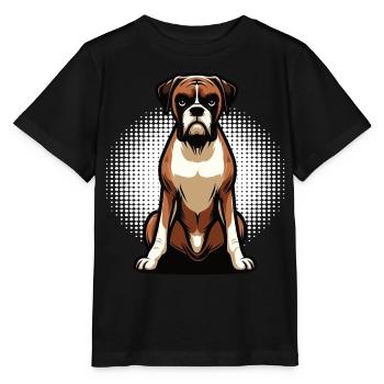 Boxer Boxer Holder Boxer Dog Boxer Owner Boxer Fan - Stanley/Stella MINI CREATOR Kids’ T-Shirt - black - Front - Mikhail (115cm)
