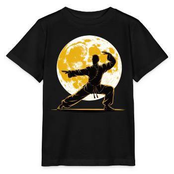Tai Chi Zen Meditation – Chi Qigong Training - Stanley/Stella Kinder T-Shirt MINI CREATOR  - Schwarz - Vorne - Mikhail (115cm)