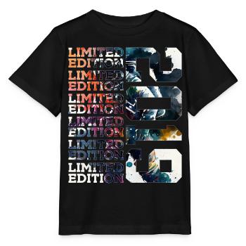 WELTRAUM 7 JAHRE 2019 ASTRONAUT 7. GEBURTSTAG - Stanley/Stella Kinder T-Shirt MINI CREATOR  - Schwarz - Vorne - Mikhail (115cm)