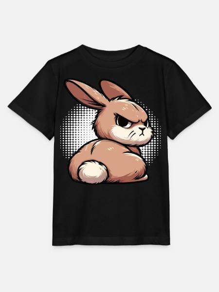 Kaninchen Hase Hasen langohr Klopfer Rammler - Stanley/Stella Kinder T-Shirt MINI CREATOR  - Schwarz