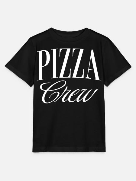 Pizza Crew - Stanley/Stella Kinder T-Shirt MINI CREATOR - Schwarz