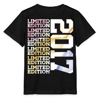 LIMITED EDITION 2017 - 9 JAHRE - 9. GEBURTSTAG - Stanley/Stella Kinder T-Shirt MINI CREATOR  - Schwarz - Vorne - Mikhail (115cm)