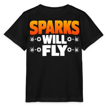 Schweißen Spruch Geschenk für Männer & Handwerker - Stanley/Stella Kinder T-Shirt MINI CREATOR  - Schwarz - Vorne - Mikhail (115cm)
