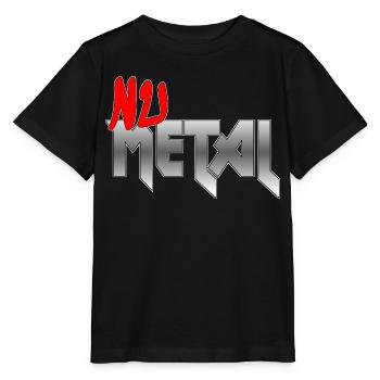 Nu Metal Red Fan Edition - Stanley/Stella Kinder T-Shirt MINI CREATOR  - Schwarz - Vorne - Mikhail (115cm)