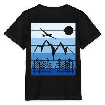 Glider Landscape Design - Stanley/Stella MINI CREATOR Kids’ T-Shirt - black - Front - Mikhail (115cm)
